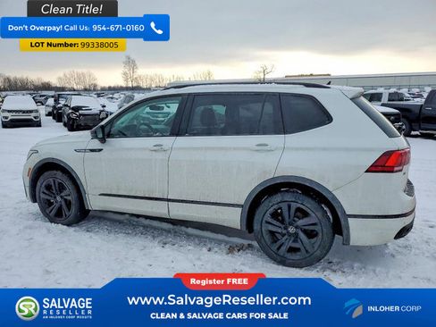 Used 2024 Volkswagen Tiguan SE R-Line AWD/4WD image 3