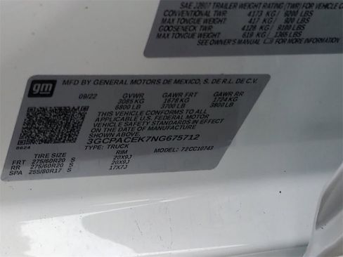 Used 2022 Chevrolet Silverado 1500 LT w/ Protection Package image 33