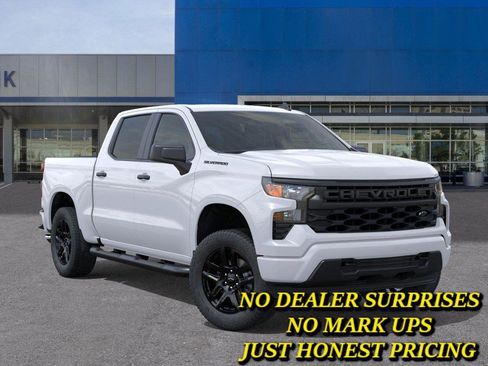 New 2026 Chevrolet Silverado 1500 Custom w/ Turbomax Blackout Package RWD image 7