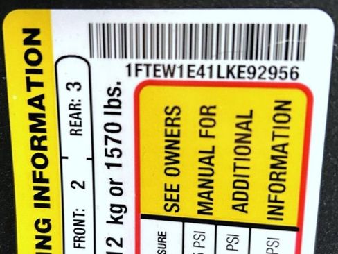 Used 2020 Ford F150 Lariat w/ Equipment Group 502A Luxury image 25