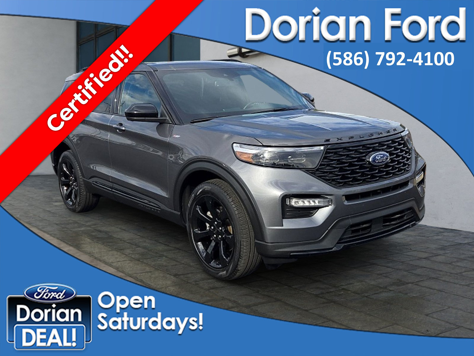 Used 2023 Ford Explorer ST-Line AWD/4WD image 1