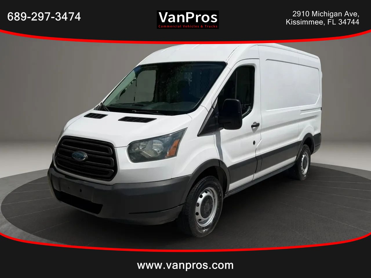 Used 2015 Ford Transit 250 130 Medium Roof RWD image 1