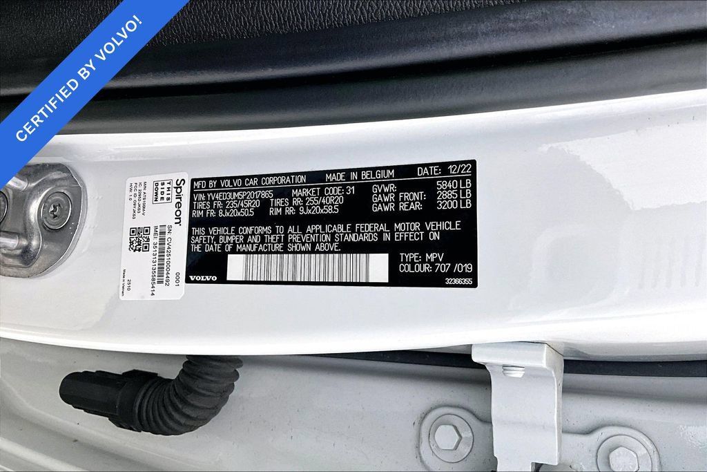 Certified 2023 Volvo XC40 Recharge Ultimate AWD/4WD image 42