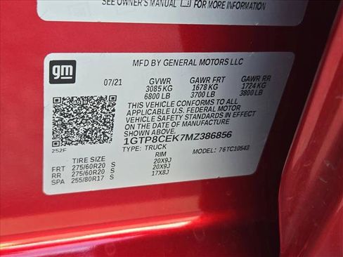 Certified 2021 GMC Sierra 1500 Elevation RWD image 14