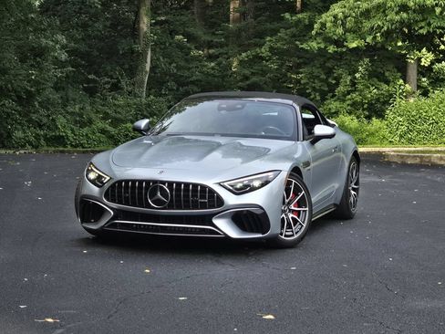 Used 2022 Mercedes-Benz SL 55 AMG 4MATIC image 9
