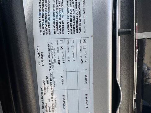 Used 2016 Mercedes-Benz Sprinter 3500 image 61