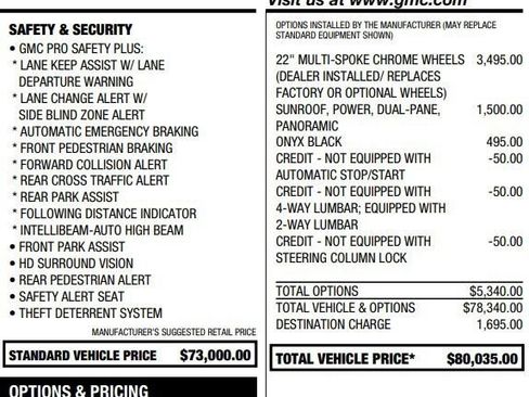Certified 2022 GMC Yukon Denali AWD/4WD image 2