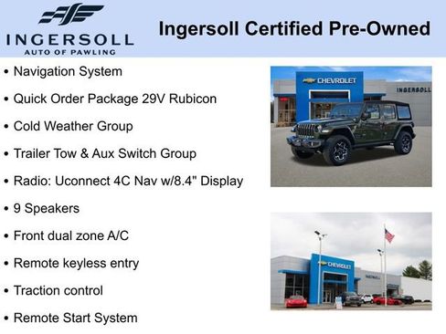 Used 2023 Jeep Wrangler Unlimited Rubicon 4xe w/ Cold Weather Group image 5