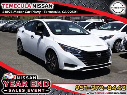 New 2025 Nissan Versa S w/ S Plus Package