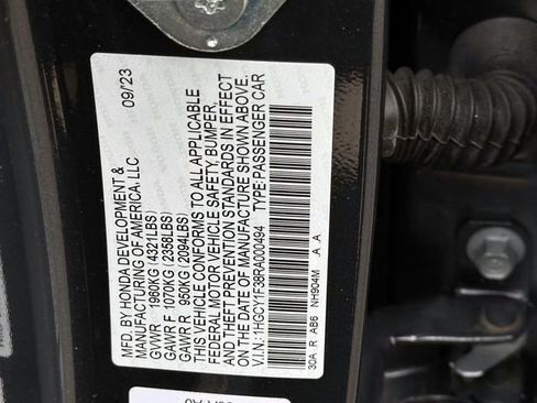 Used 2024 Honda Accord EX image 18