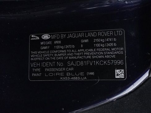 Used 2019 Jaguar F-TYPE R-Dynamic AWD/4WD image 53