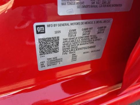 New 2026 Chevrolet Silverado 1500 Custom Trail Boss AWD/4WD image 36