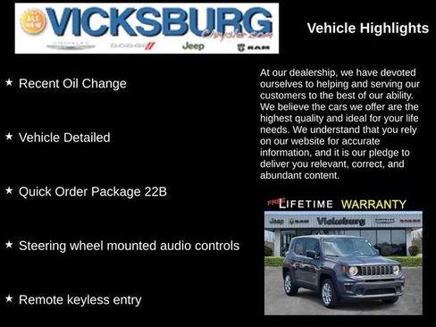 Used 2023 Jeep Renegade Latitude AWD/4WD image 25