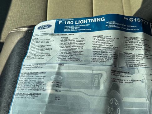 Used 2025 Ford F150 Lightning XLT image 37