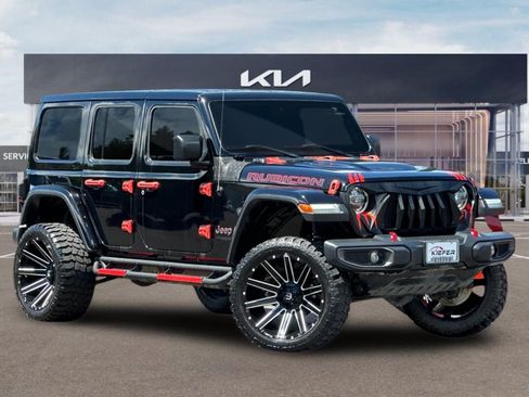 Used 2021 Jeep Wrangler Unlimited Rubicon w/ Uconnect 4C Nav & Sound Group AWD/4WD image 2