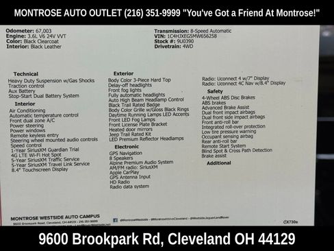 Used 2021 Jeep Wrangler Unlimited Sahara image 61