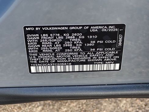 New 2026 Volkswagen Atlas Cross Sport SEL R-Line image 18