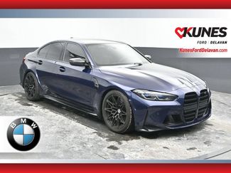 Used 2022 BMW M3 Competition w/ M Carbon Exterior Package AWD/4WD video 1