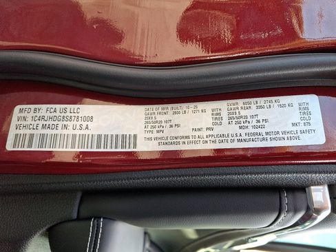 New 2025 Jeep Grand Cherokee Overland w/ Trailer Tow Package image 18