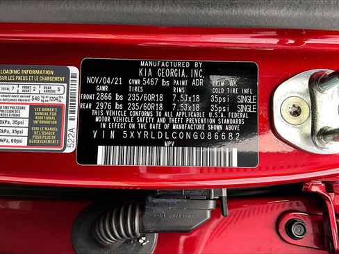 Used 2022 Kia Sorento S w/ Panoramic Sunroof Package image 19