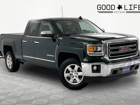 Used 2015 GMC Sierra 1500 SLT w/ Driver Alert Package AWD/4WD image 1