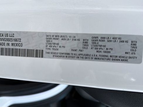 Used 2025 RAM ProMaster 2500 w/ U-Haul Equipment Group FWD image 26