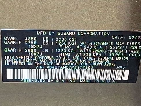 Certified 2023 Subaru Outback Limited image 31