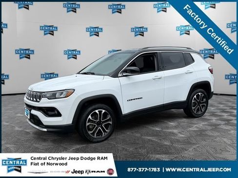 Used 2022 Jeep Compass Limited AWD/4WD image 1