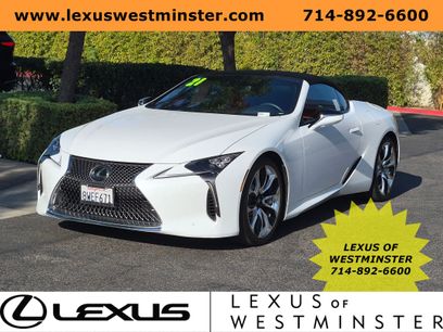 Certified 2021 Lexus LC 500 Convertible w/ Touring Package