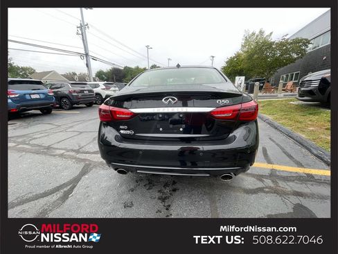Used 2022 INFINITI Q50 Sensory w/ Cargo Package AWD/4WD image 4