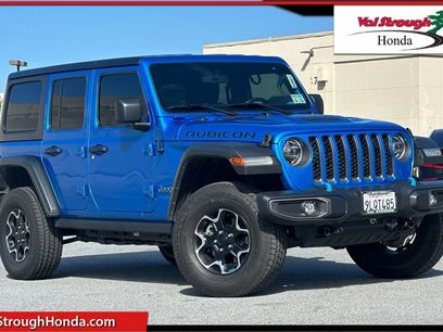 Used 2021 Jeep Wrangler Unlimited Rubicon 4xe w/ Cold Weather Group