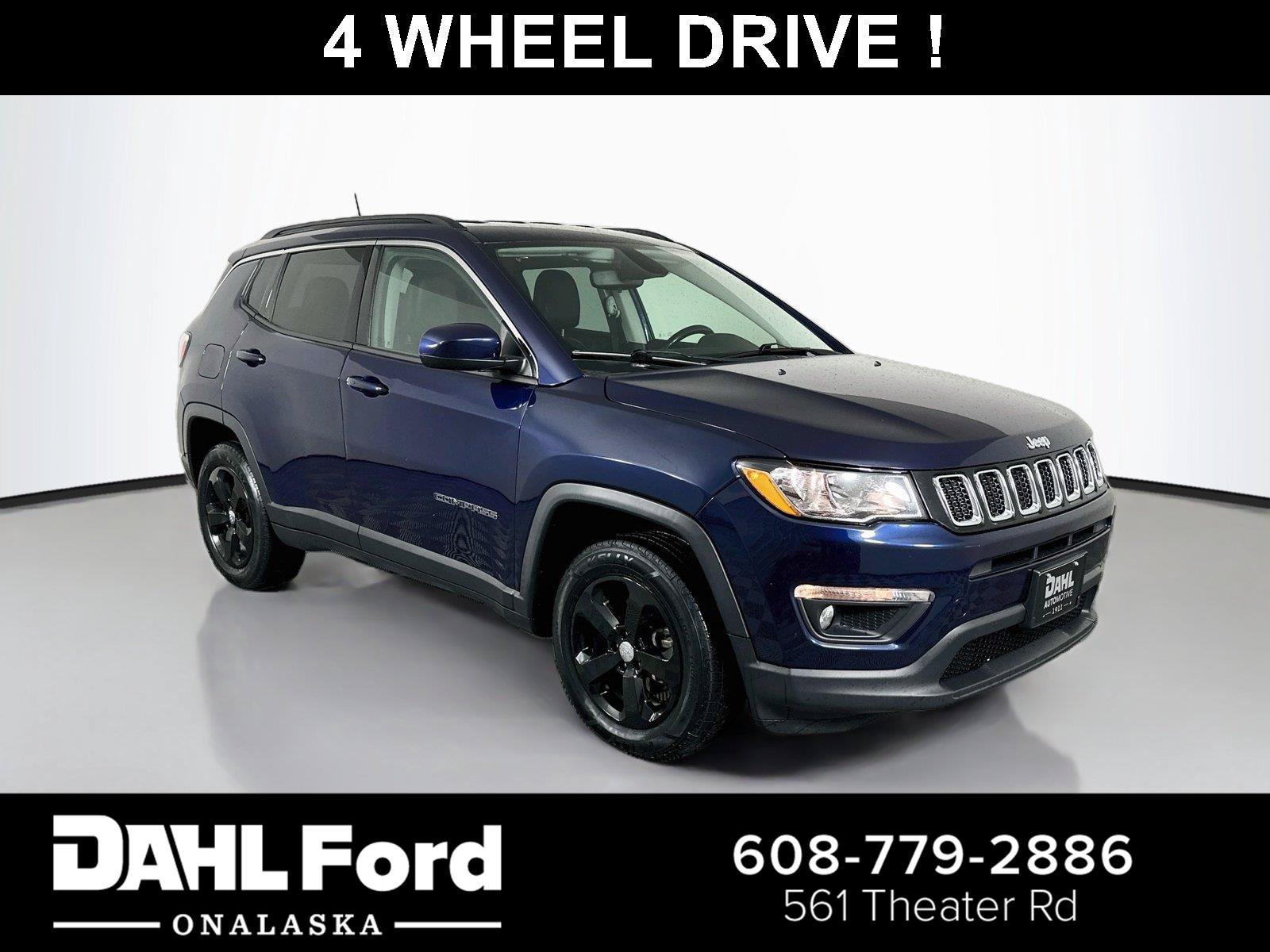 Used 2020 Jeep Compass Latitude w/ Cold Weather Group AWD/4WD image 1