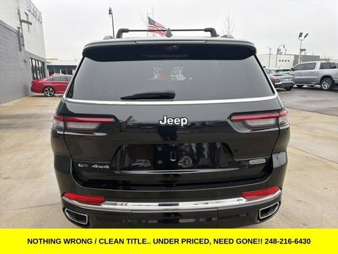 Used 2022 Jeep Grand Cherokee L Overland w/ Luxury Tech Group IV AWD/4WD image 8