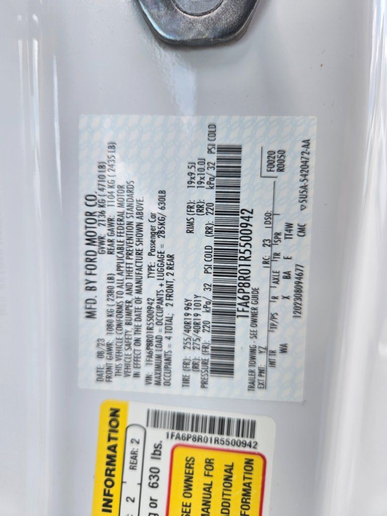 Used 2024 Ford Mustang Dark Horse RWD image 11