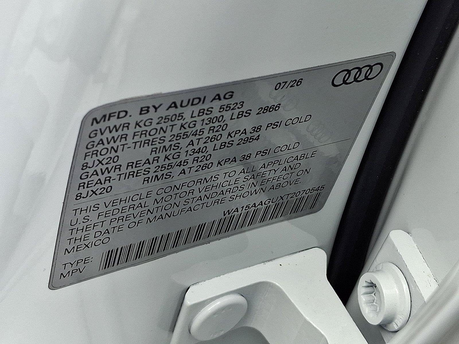 New 2026 Audi Q5 Premium Plus AWD/4WD image 22