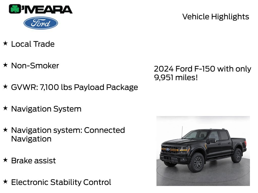 Used 2024 Ford F150 Tremor w/ Tow/Haul Package AWD/4WD image 7