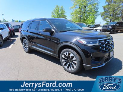 New 2026 Ford Explorer Platinum
