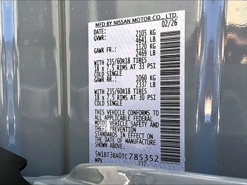 New 2026 Nissan Rogue SV image 22