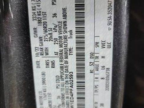 Used 2023 Ford F150 Platinum w/ Equipment Group 701A High AWD/4WD image 22