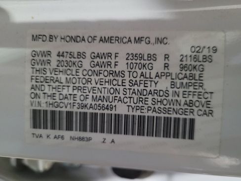 Used 2019 Honda Accord Sport image 33