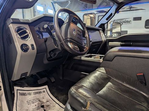 Used 2015 Ford F350 Lariat w/ Lariat Ultimate Package AWD/4WD image 9