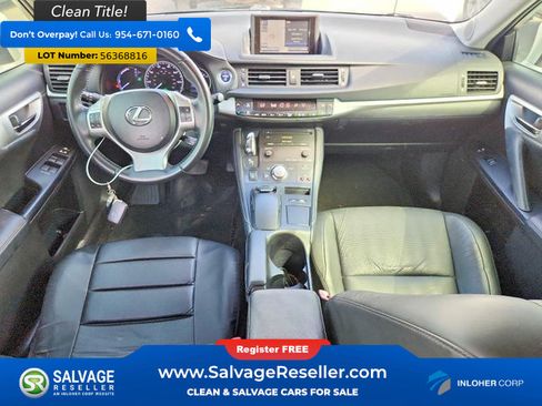 Used 2013 Lexus CT 200h w/ Premium Pkg w/Navigation FWD image 11