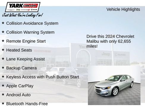Used 2024 Chevrolet Malibu LT FWD image 7