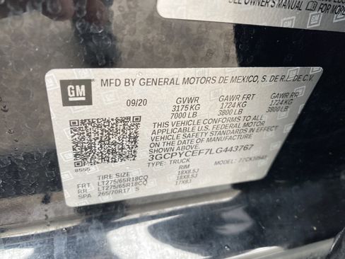 Used 2020 Chevrolet Silverado 1500 Custom Trail Boss w/ Custom Convenience Package image 27