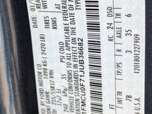 Used 2018 Ford Escape S image 19