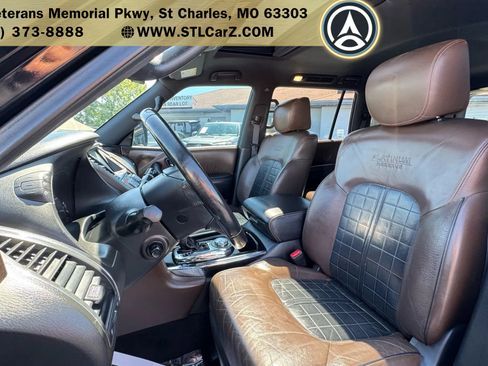 Used 2019 Nissan Armada Platinum w/ Captain's Chairs Package image 9