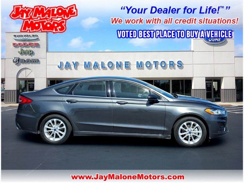 Certified 2020 Ford Fusion SE FWD image 1