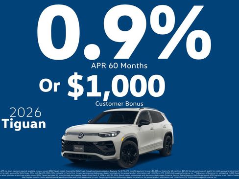 New 2026 Volkswagen Tiguan SE R-Line image 3