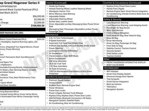 Used 2023 Jeep Grand Wagoneer Series II AWD/4WD image 7