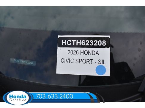 New 2026 Honda Civic Sport image 32